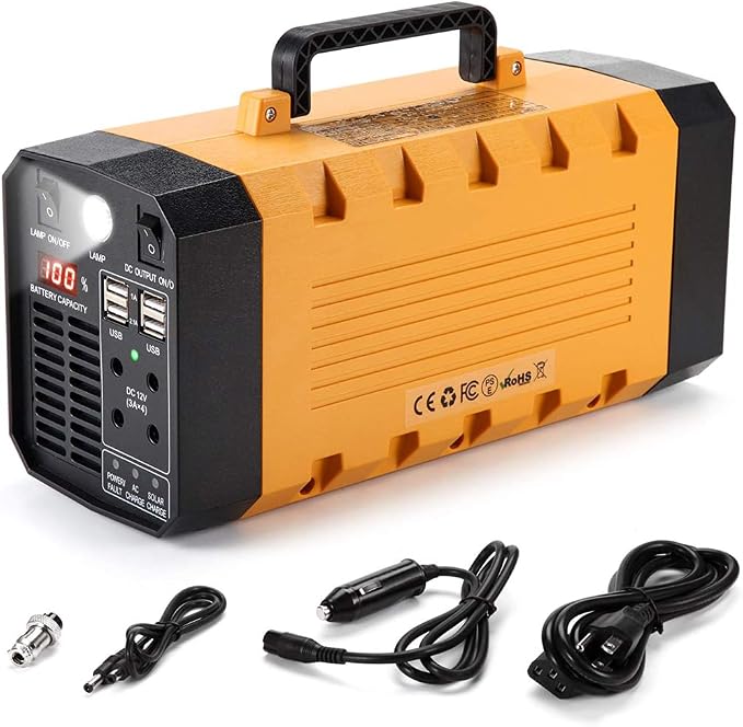 JIXIN generador solar portátil 500W estación de energía emergencia