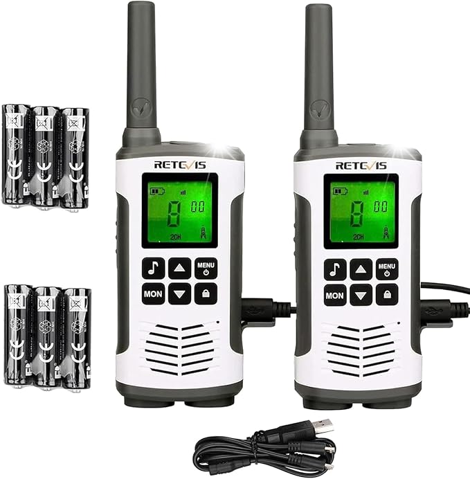 Retevis RT45 walkie talkie PMR446 recargable USB VOX