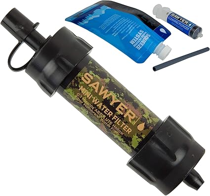 Sawyer Mini filtro de agua ultracompacto para supervivencia